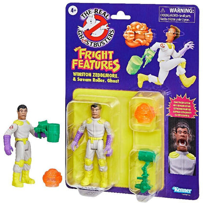 Ghostbusters Retro Kenner Classics Fright Features Action Figure Wave 1 - Winston Zeddemore