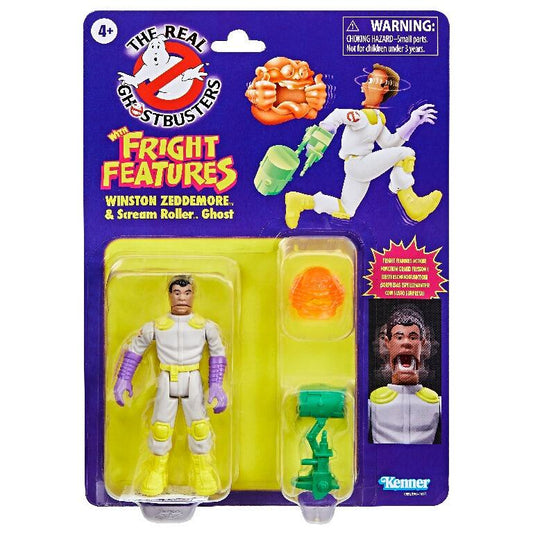Ghostbusters Retro Kenner Classics Fright Features Action Figure Wave 1 - Winston Zeddemore
