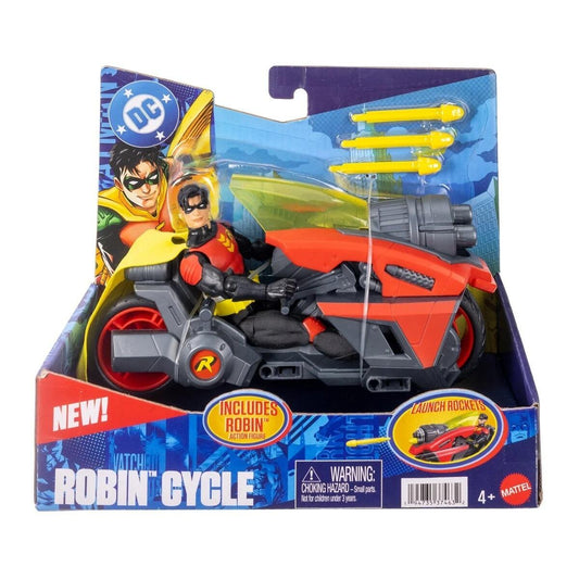 *PRE-ORDER DC Universe Core 6 Inch Scale Action Figure - Robin With Robin Cycle