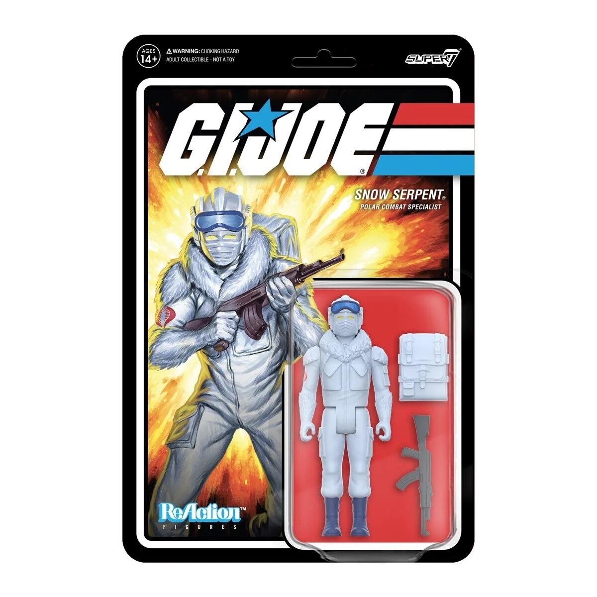 G.I. Joe ReAction Action Figure Wave 8 - Cobra Snow Serpent