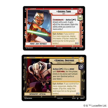 Star Wars: Unlimited Trading Card Game - Twilight of the Republic 2 Player Starter Set