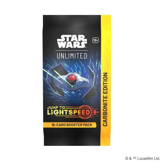 Star Wars: Unlimited Jump To Lightspeed Trading Card Game - Carbonite Collector Booster Pack