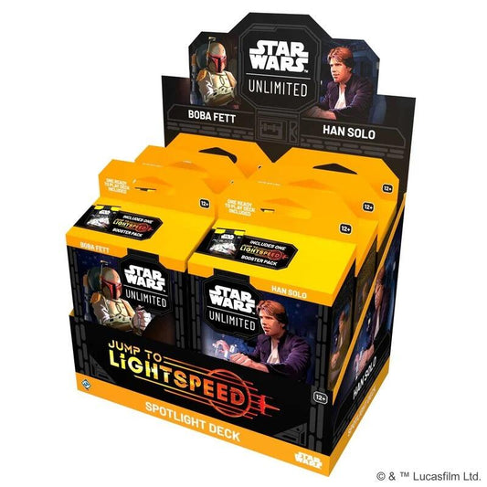 Star Wars: Unlimited Jump To Lightspeed Trading Card Game - Spotlight Deck (Han Solo)