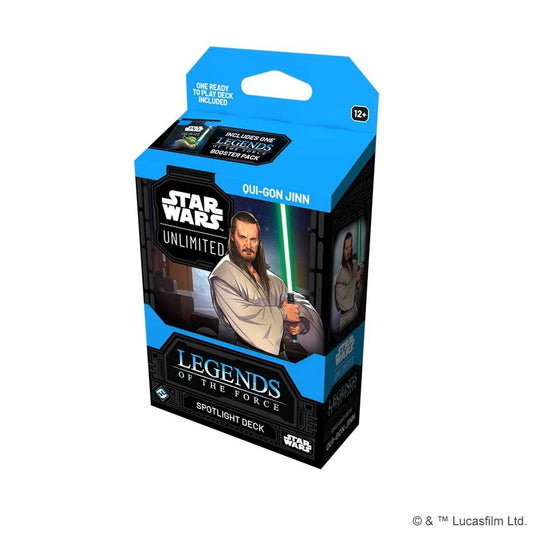 Star Wars: Unlimited Trading Card Game - Legends of the Force Spotlight Deck - Qui-Gon Jinn