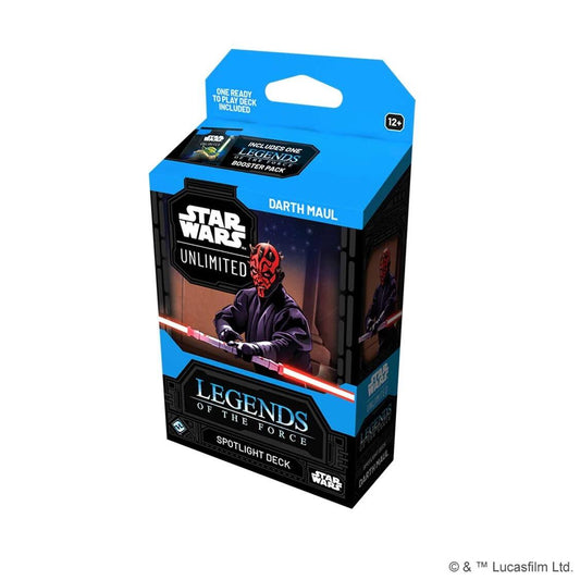 Star Wars: Unlimited Trading Card Game - Legends of the Force Spotlight Deck - Darth Maul
