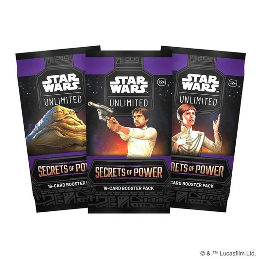 Star Wars: Unlimited Trading Card Game Secrets Of Power - Booster Pack