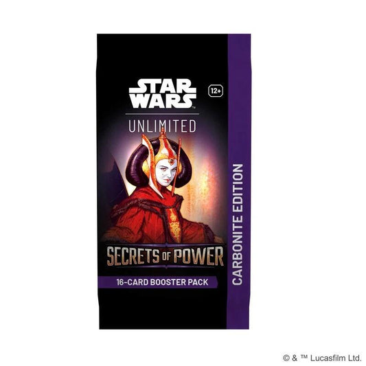 Star Wars: Unlimited Trading Card Game Secrets Of Power - Carbonite Booster Pack