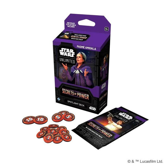 Star Wars: Unlimited Trading Card Game Secrets Of Power Spotlight Deck - Padme Amidala