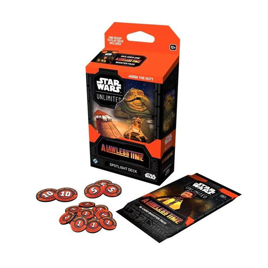 Star Wars: Unlimited Trading Card Game A Lawless Time Spotlight Deck - Jabba The Hutt