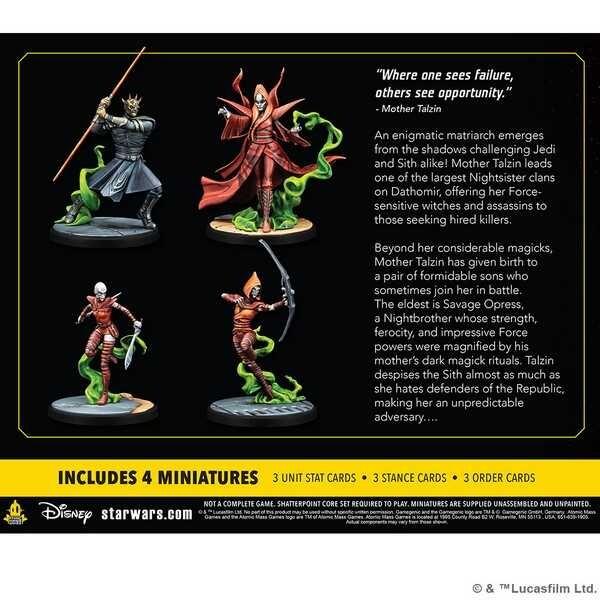 Star Wars Shatterpoint: Witches of Dathomir (Mother Talzin Squad) Expansion Pack