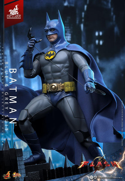 Batman (Blue/Grey Suit)- The Flash Hot Toys Exclusive Collectibles 1/6 Scale Action Figure