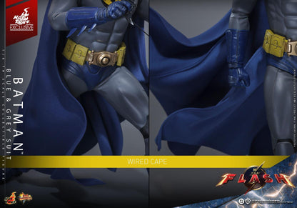 Batman (Blue/Grey Suit)- The Flash Hot Toys Exclusive Collectibles 1/6 Scale Action Figure