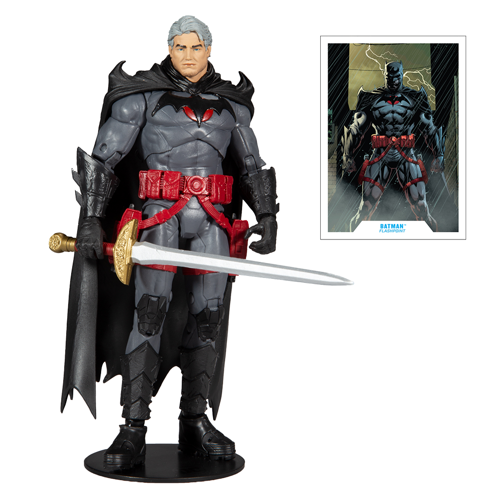 DC Multiverse Action Figure - Flashpoint Batman (Unmasked)