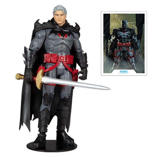 DC Multiverse Action Figure - Flashpoint Batman (Unmasked)