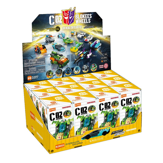 Transformers Wheels C02 Blokees Model Kit - Wreck'N Rule Blind Box