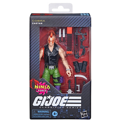 G.I. Joe Classified Series Exclusive Action Figure - Cobra Zartan (Ninja Force)