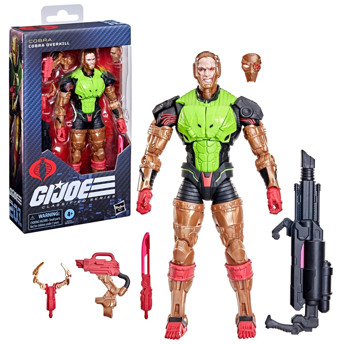 *PRE-ORDER G.I. Joe Classified Series Action Figure - Cobra Overkill