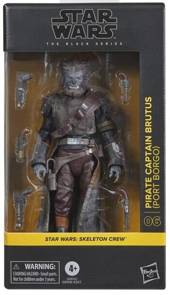 Star Wars Skeleton Crew Black Series 6 Inch Action Figure Wave 43 - Pirate Captain Brutus