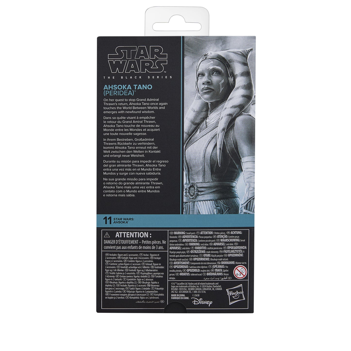 Star Wars Black Series 6 Inch Action Figure Wave 44 - Ahsoka Tano (Peridea)