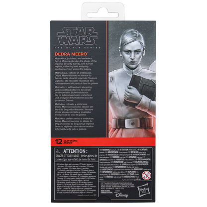 Star Wars Black Series 6 Inch Action Figure Wave 44 - Dedra Meero
