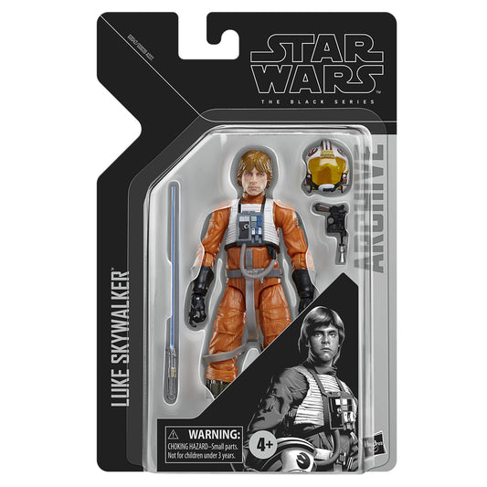 Star Wars Black Series 6 Inch Action Figure Archive Collection Wave 8 - Luke Skywalker (X-Wing)