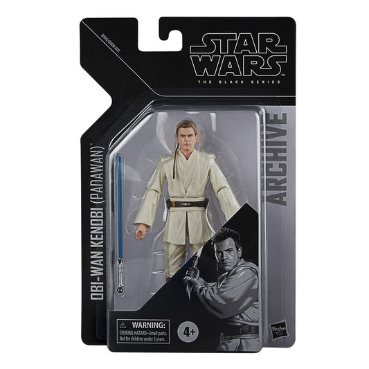 Star Wars Black Series 6 Inch Action Figure Archive Collection Wave 9 - Padawan Obi-Wan Kenobi
