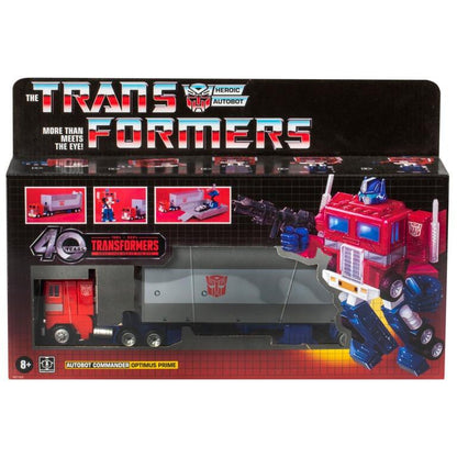 Transformers Generation Deluxe Retro Leader Class Action Figure- Autobot Commander Optimus Prime