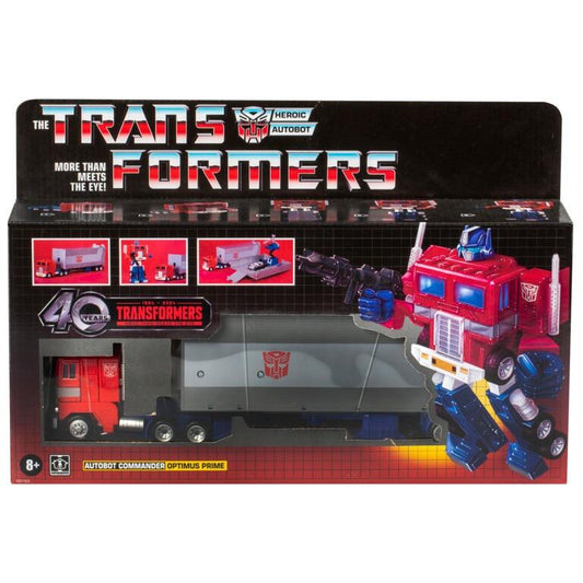 Transformers Generation Deluxe Retro Leader Class Action Figure- Autobot Commander Optimus Prime