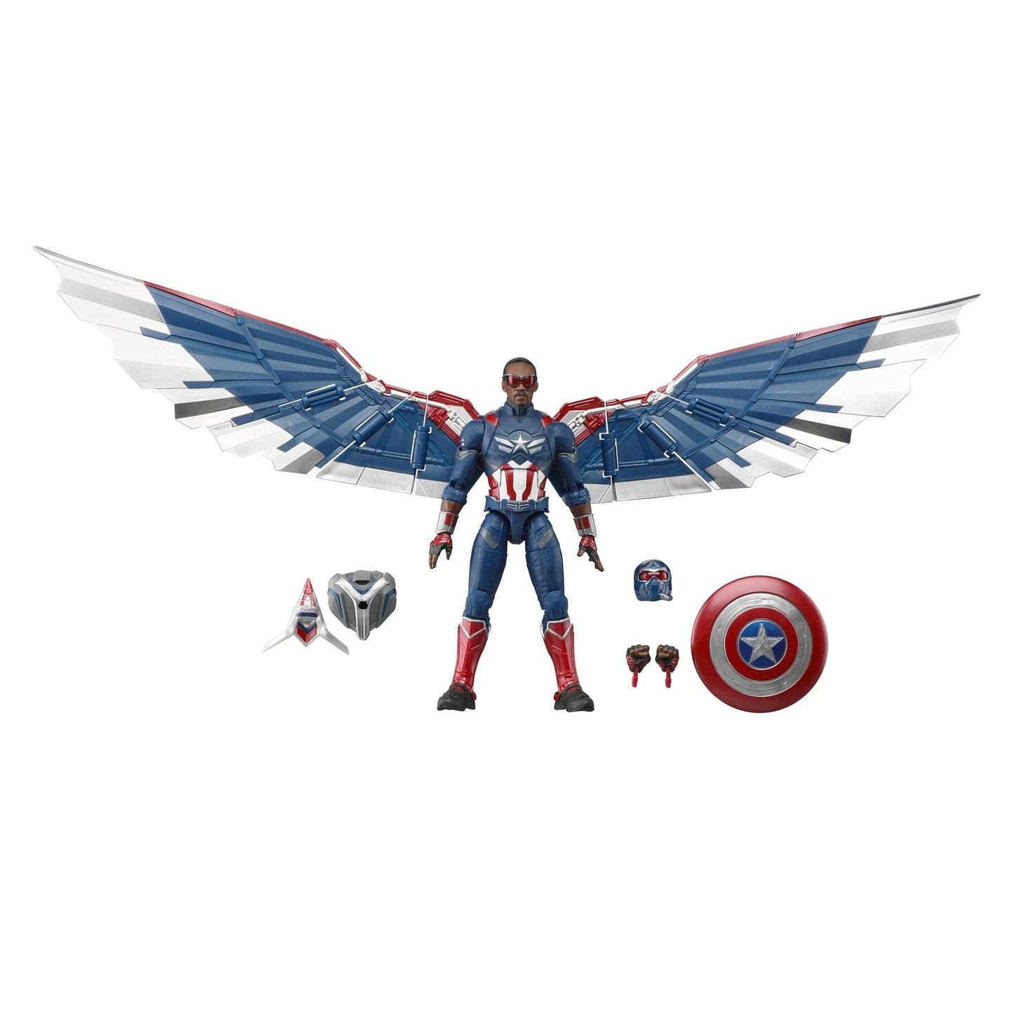 Marvel Legends Captain America: Brave New World Deluxe Action Figure - Captain America