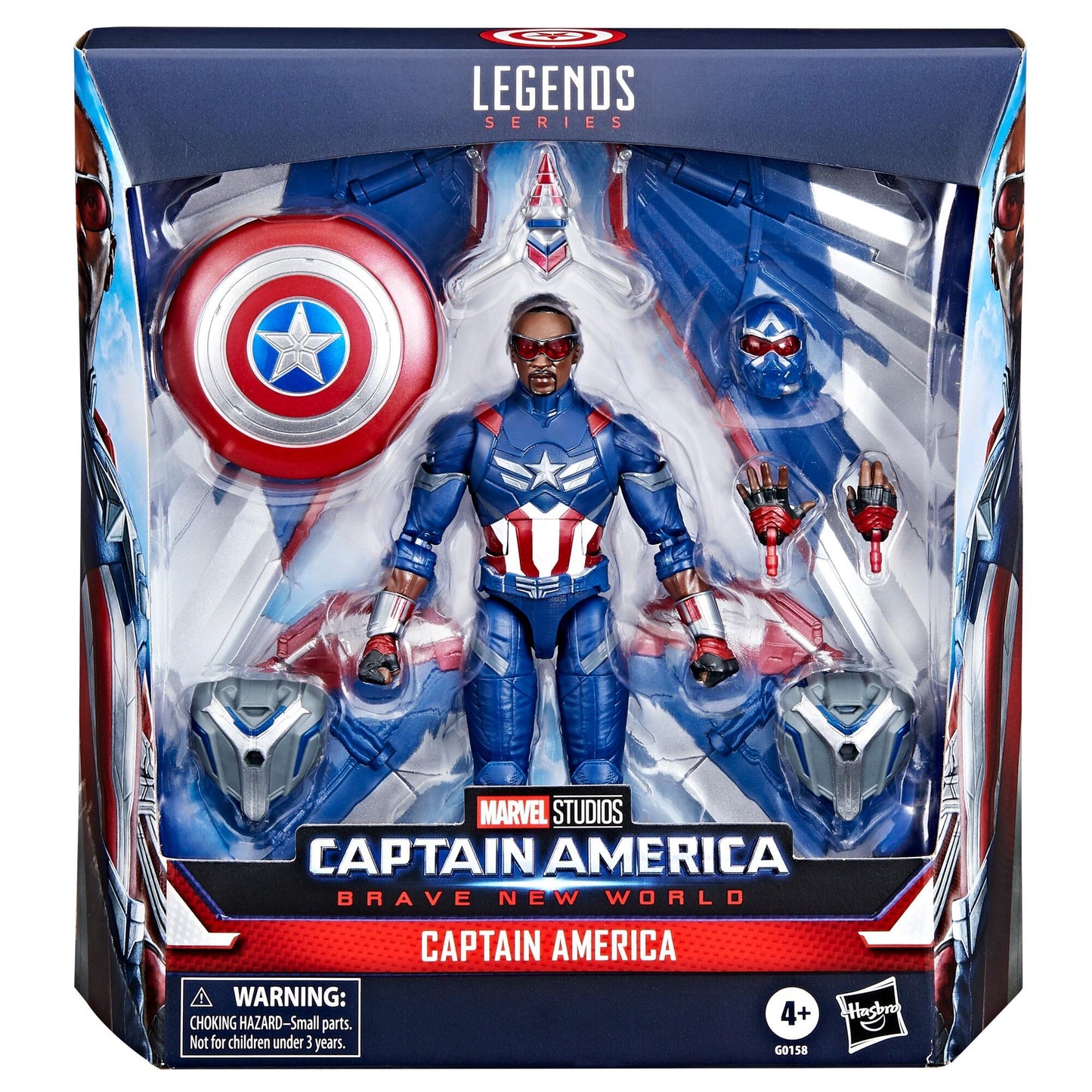 Marvel Legends Captain America: Brave New World Deluxe Action Figure - Captain America