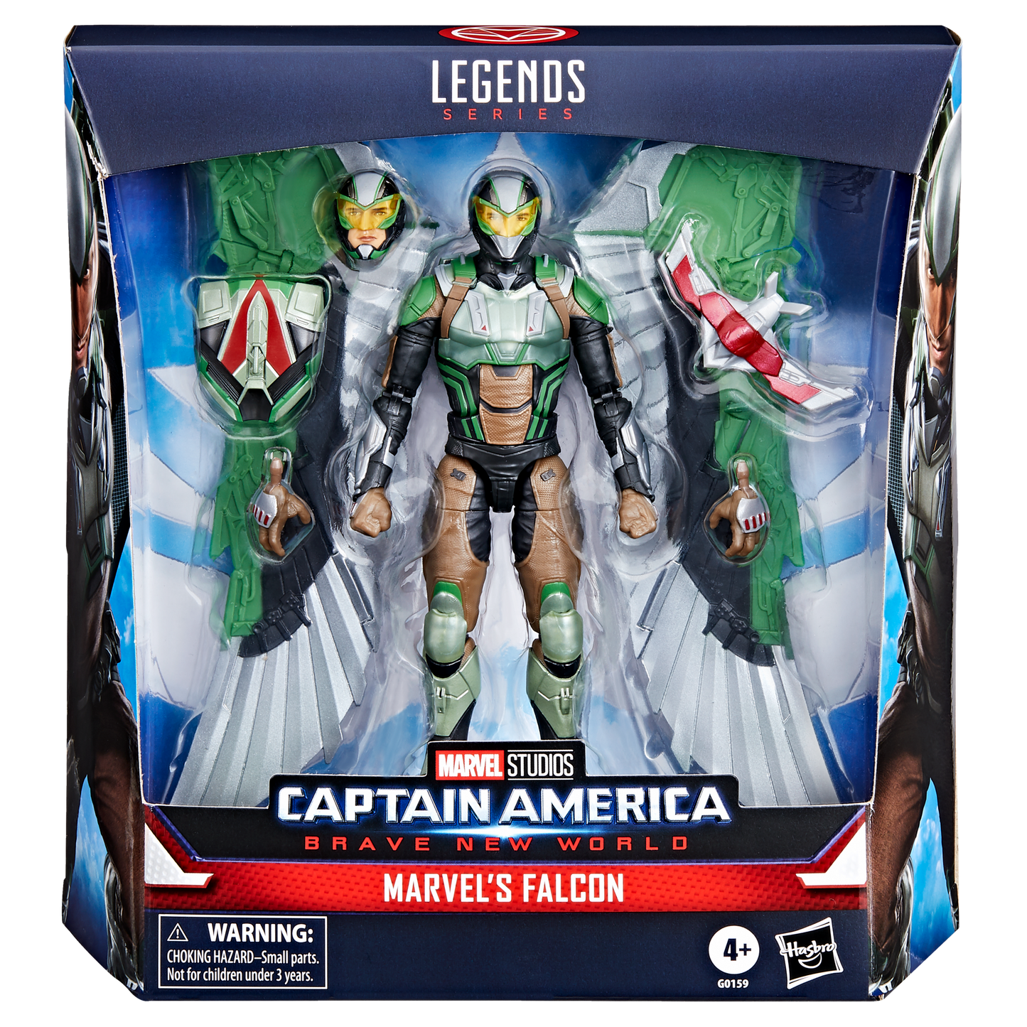 Marvel Legends Captain America: Brave New World Deluxe Action Figure - Marvel's Falcon
