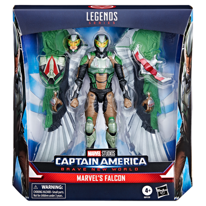 Marvel Legends Captain America: Brave New World Deluxe Action Figure - Marvel's Falcon