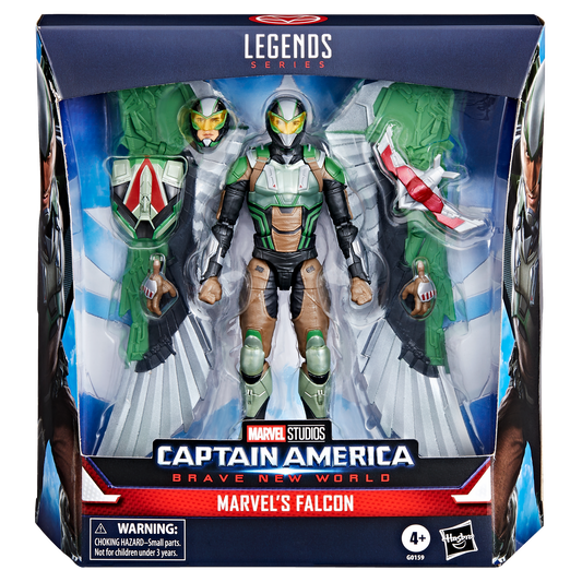 Marvel Legends Captain America: Brave New World Deluxe Action Figure - Marvel's Falcon