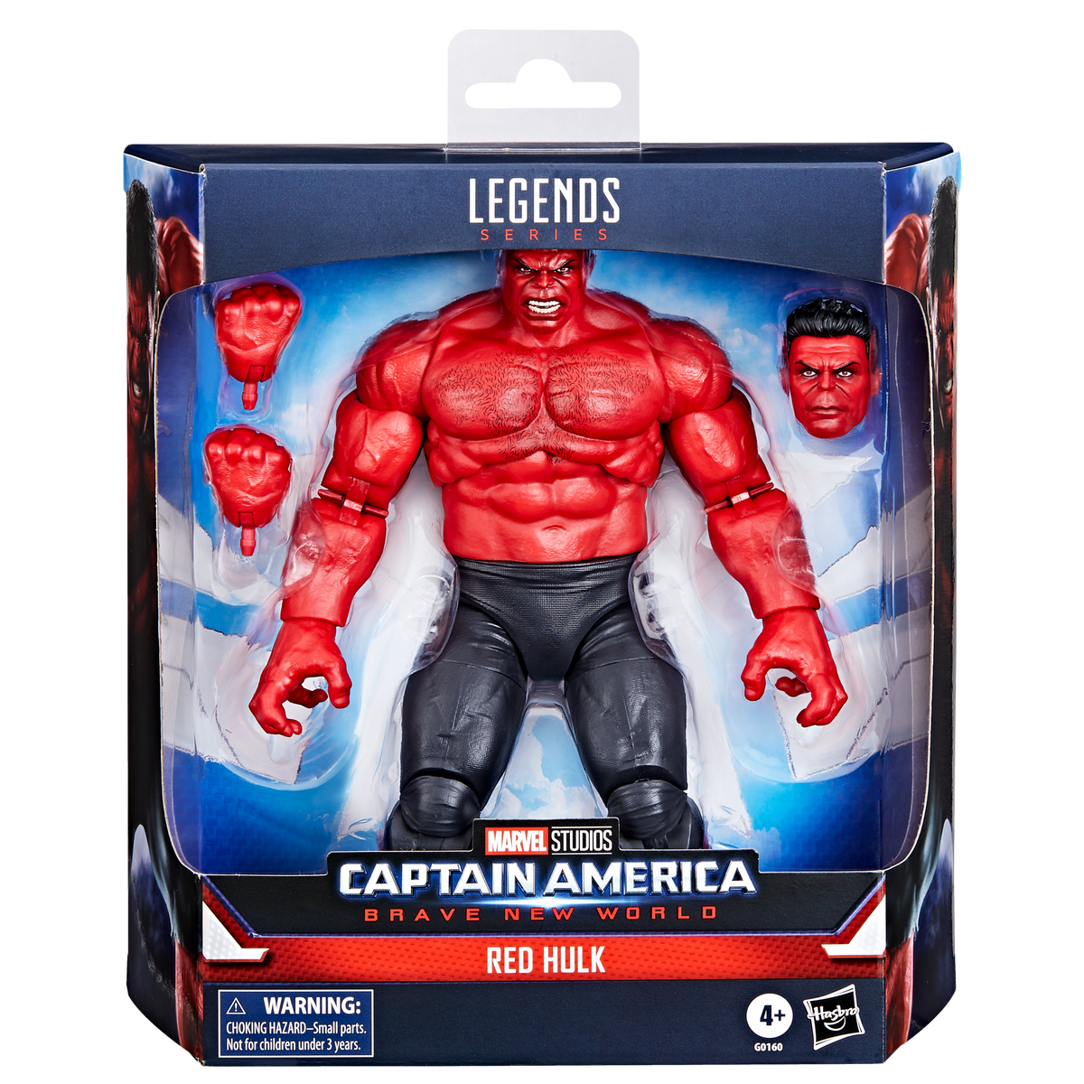 Marvel Legends Captain America: Brave New World Deluxe Action Figure - Red Hulk