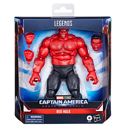Marvel Legends Captain America: Brave New World Deluxe Action Figure - Red Hulk
