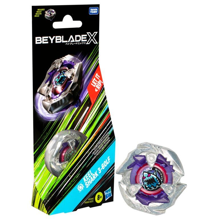 Beyblade X Attack Type Beyblade - Keel Shark 3-60F
