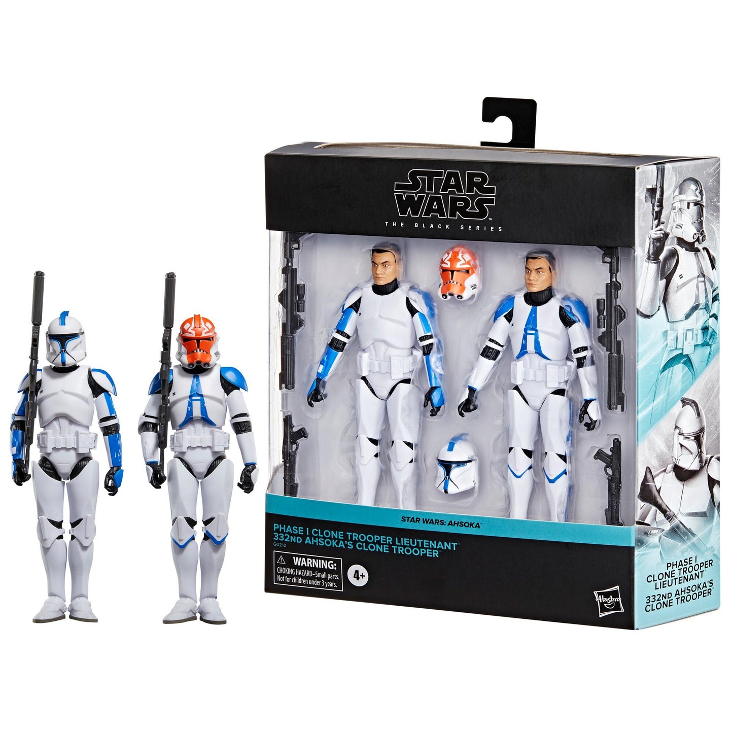 Star Wars Black Series 6 Inch Action Figure Two-Pack - Clone Trooper Lieutenant & 332nd Clone Trooper