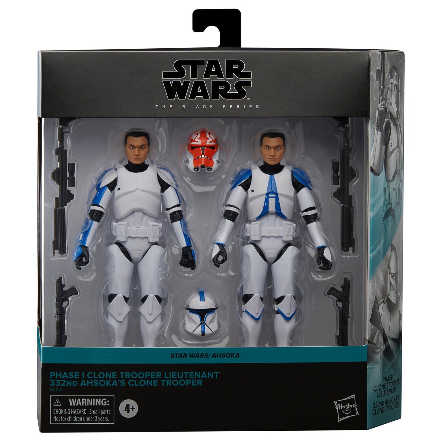 Star Wars Black Series 6 Inch Action Figure Two-Pack - Clone Trooper Lieutenant & 332nd Clone Trooper