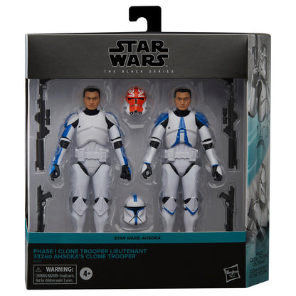 Star Wars Black Series 6 Inch Action Figure Two-Pack - Clone Trooper Lieutenant & 332nd Clone Trooper