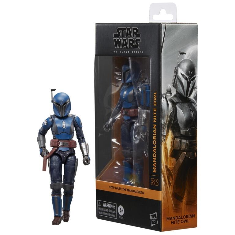 Star Wars Black Series 6 Inch Exclusive Action Figure - Mandalorian Nite Owl