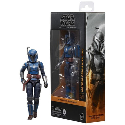 Star Wars Black Series 6 Inch Exclusive Action Figure - Mandalorian Nite Owl