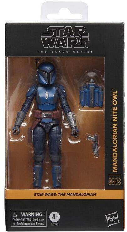 Star Wars Black Series 6 Inch Exclusive Action Figure - Mandalorian Nite Owl