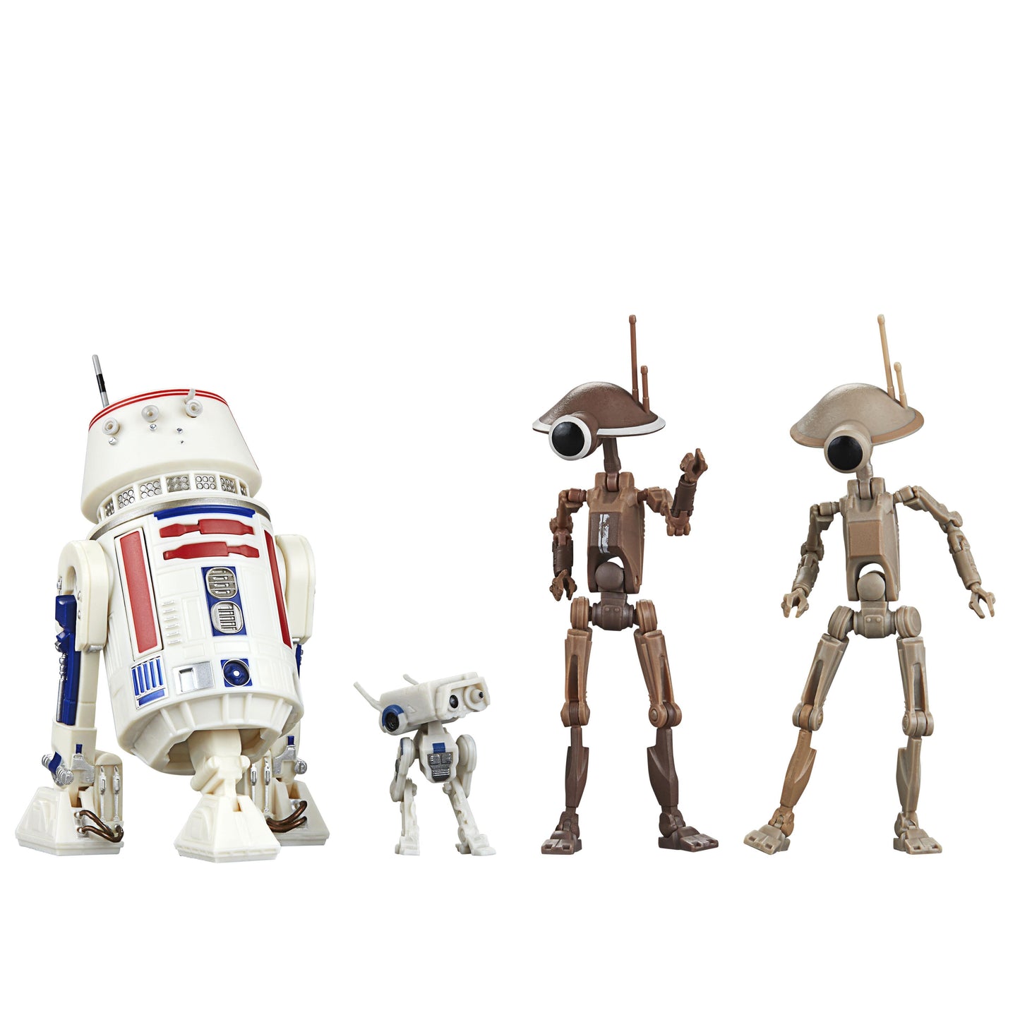 Star Wars Black Series 6 Inch Action Figure Multipack - R5-D4, BD-72 & Pit Droids