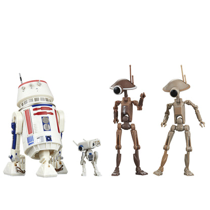 Star Wars Black Series 6 Inch Action Figure Multipack - R5-D4, BD-72 & Pit Droids