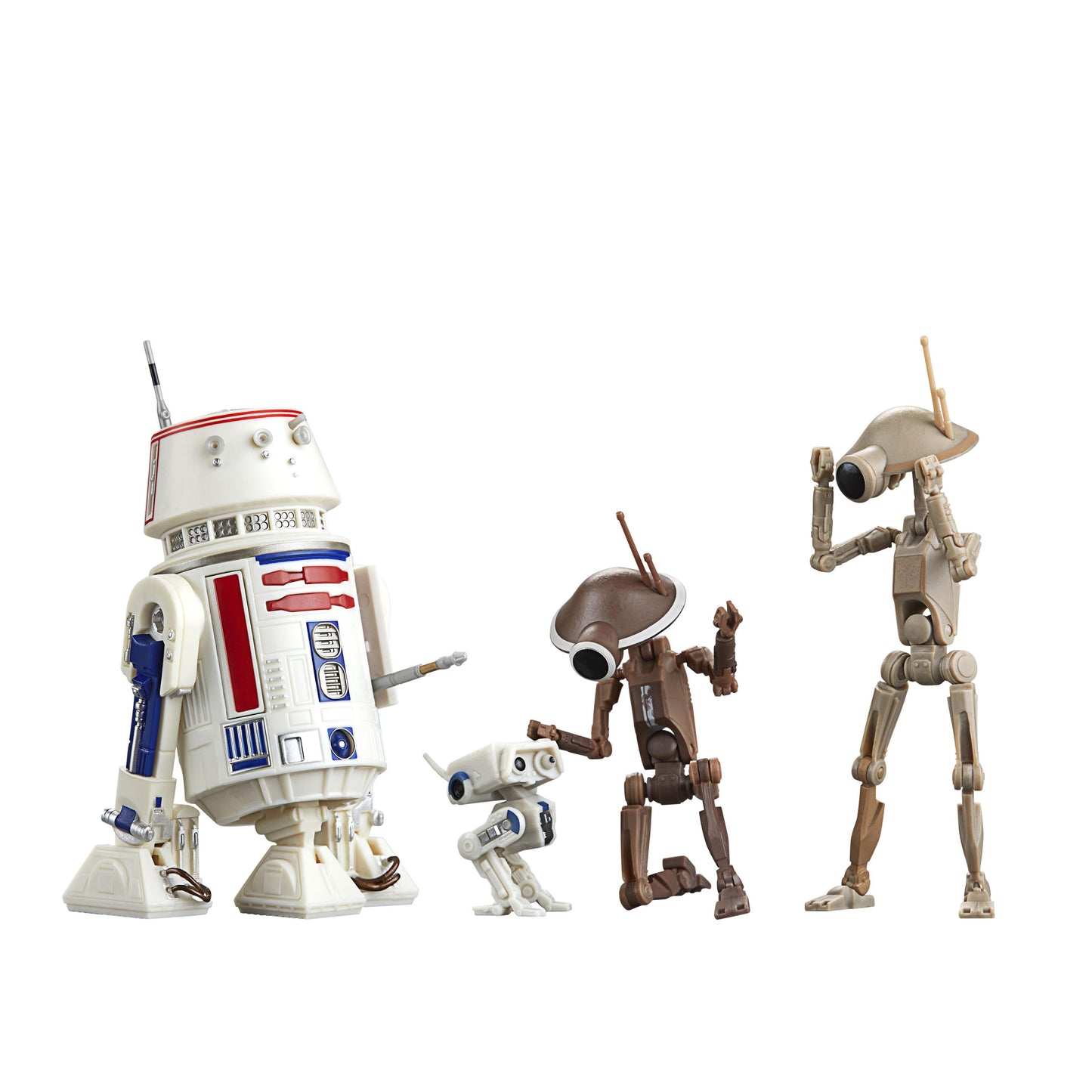 Star Wars Black Series 6 Inch Action Figure Multipack - R5-D4, BD-72 & Pit Droids