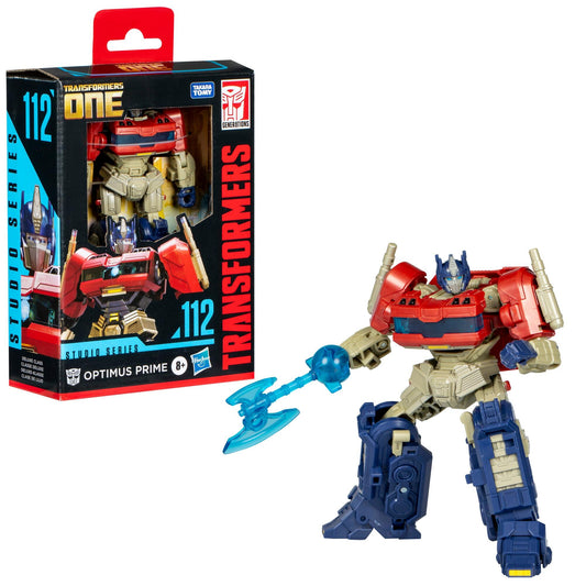 Transformers Studio Series 112 Deluxe Class Action Figure - Optimus Prime