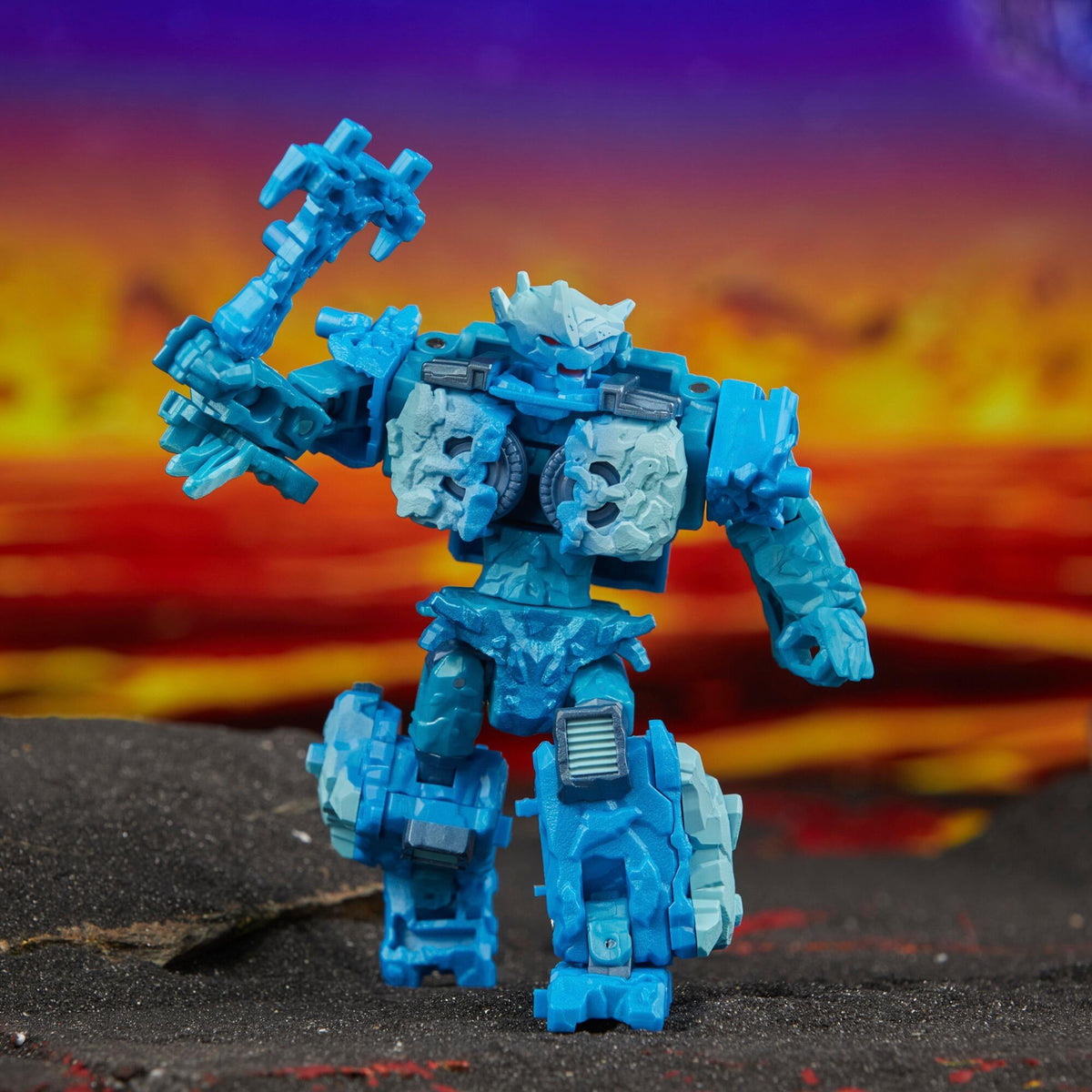 Transformers Legacy United Leader Class Action Figure - Star Raider Thundertron Nightstrike & Calcitron