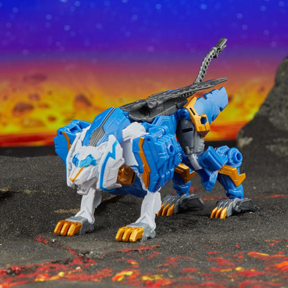 Transformers Legacy United Leader Class Action Figure - Star Raider Thundertron Nightstrike & Calcitron