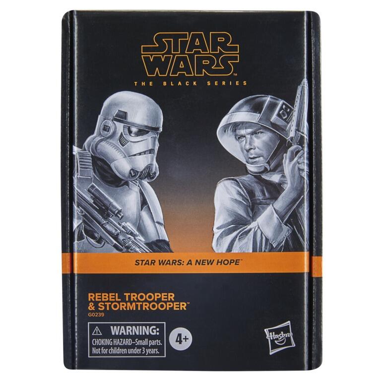 Star Wars Black Series 6 Inch Exclusive Action Figure 2-Pack - Rebel Fleet Trooper & Stormtroooper