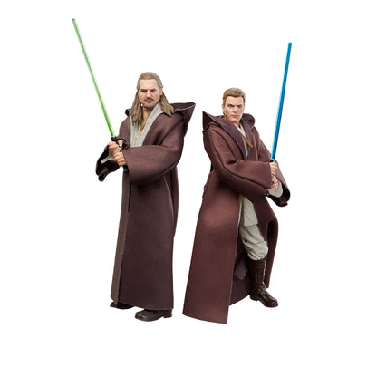 Star Wars Black Series 6 Inch Exclusive Phantom Menace Action Figure Multipack - Qui-Gon Jinn, Darth Maul & Obi-Wan Kenobi